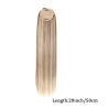 20-Inch Long Blonde Ponytail Extension - Sleek & Glamorous Hairpiece