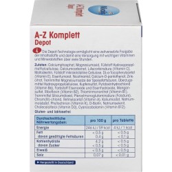 Mivolis A-Z Complete Depot, Tablets, 100 Count, 144 g