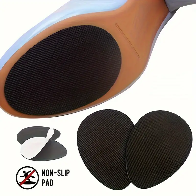 Rubber Anti-Slip Stickers - Pair - (6,5cm x 9cm)