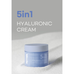PRETTYSKIN 5 in 1 Hyaluronic Cream - 50g