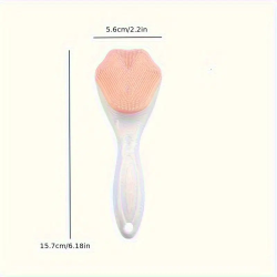 Gentle Silicone Facial Scrubber, Unisex