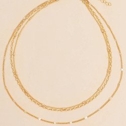 Minimalist Multi-Layer Chain Necklace