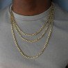 Unisex Luxury Cuban Link Chain Necklace