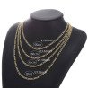 Unisex Luxury Cuban Link Chain Necklace