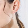 Elegant Stainless Steel Teardrop Hoop Earrings