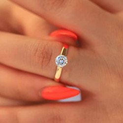 Solitaire Gemstone Ring