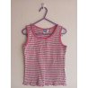 Plain Striped Tank Top - 110/116cm