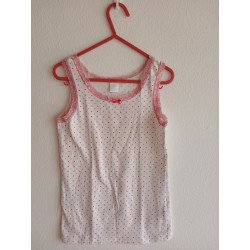 Polka Dotted Tank Top - 122cm