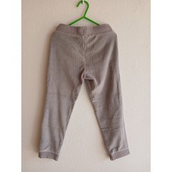 Grey Suede Sweatpants - 116cm