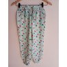 Watermelon & Kiwi Print on Kids Loose Fitted Pants - 122cm