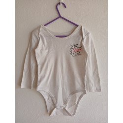 All You Need Is Love & A Cat Toddlers Bodysuit - 86/92cm