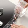 Transparent Printed Anti-Mold and Waterproof Tape (4.2cm x 3m)