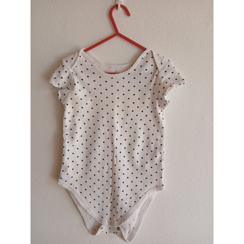 Polka Dotted Toddler Bodysuit - 98cm