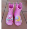 Pink Rubber Rain Boots - Size 11