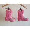 Pink Rubber Rain Boots - Size 11