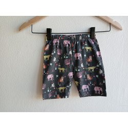 Animal Print Biker Shorts - 98cm