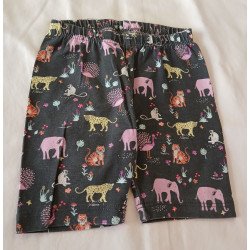 Animal Print Biker Shorts - 98cm