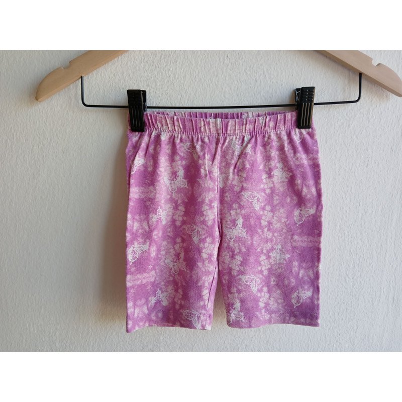 Tie Dye Butterfly Biker Shorts - 98cm