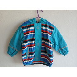 Colourful Striped Raincoat - 86/92cm