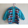 Colourful Striped Raincoat - 86/92cm