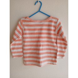 Striped Long Sleeve Top - 86cm