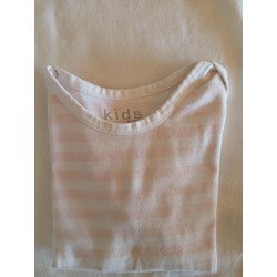 Striped Long Sleeved Push Button - 86/92cm