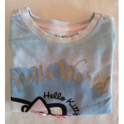 Hello World Long Sleeve Top - 98cm