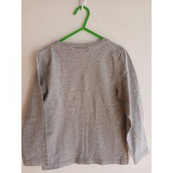 Plain Long Sleeve Top - 116cm