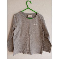 Plain Long Sleeve Top - 116cm