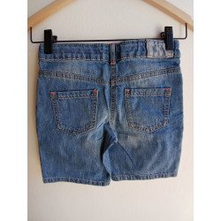 Heart Sewn Kids Denim Shorts - 128cm