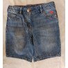 Heart Sewn Kids Denim Shorts - 128cm