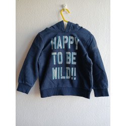 Happy To Be Wild Hoodie - 104cm