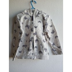 Butterflies Hoodie - 116cm