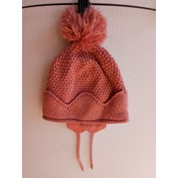 Kids Pom Pom Beanie - 38/40cm