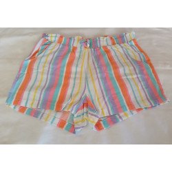 Kids Verticle Striped Shorts - 98cm