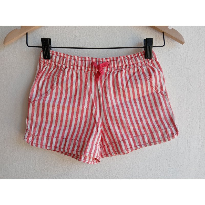 Verticle Striped Kids Shorts - 122cm