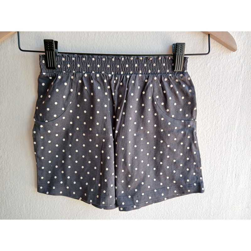 Polka Dotted Kids Shorts - 128cm