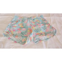 Tropical Pattern Print Kids Shorts - 128cm